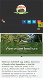 Mobile Screenshot of britishlogcabins.com